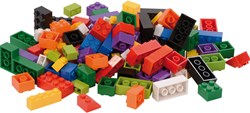Eduplay bouwblokken set - 1600 stuks - kleurrijk constructiespeelgoed