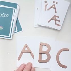 Eduplay educatief kaartspel ABC speelkaarten multicolor