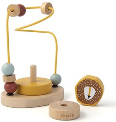 Trixie Houten kralenframe leeuw