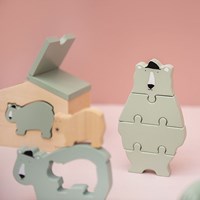 Trixie Houten puzzel 1 jaar ijsbeer-3