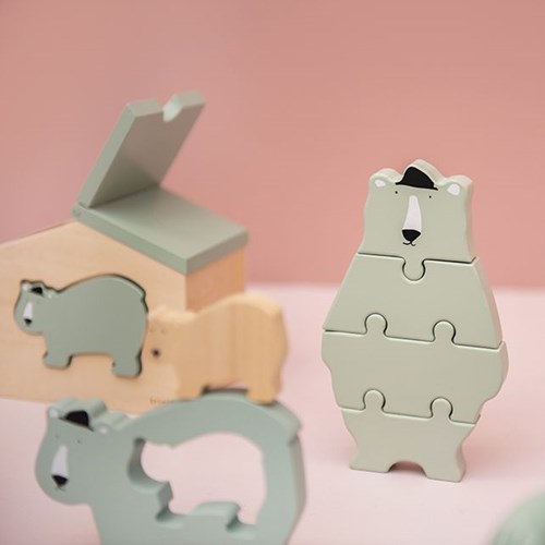 Trixie Houten puzzel 1 jaar ijsbeer-3