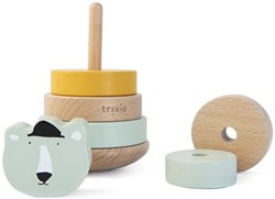 Trixie Houten Stapelspeelgoed - Mr. Polar Bear, 7dlg.
