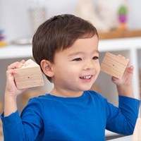 TickiT houten geluidsprismaset educatief speelgoed geluid