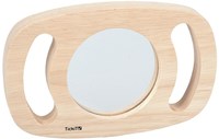 TickiT houten handspiegel educatief speelgoed vlakke spiegel-2