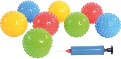 Eduplay egelballen set met pomp - 25 stuks - sensorisch speelgoed