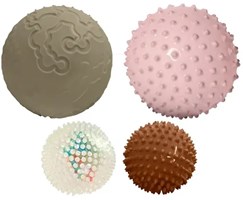 Sensorische / zintuig ballen – ontdekken, voelen en spelen