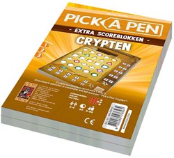 999 Games Pick a Pen Crypten Scoreblokken, 2st.