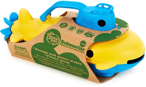Green Toys Submarine - BLUE HANDLE
