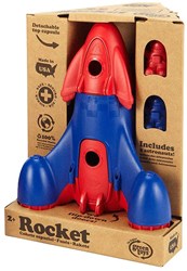 Green Toys Rocket - Red