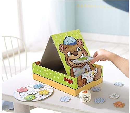 Haba gezelschapsspel - Mijn eerste spelletjes - De hongerige beer - educatief speelgoed-3