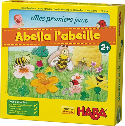 Haba kinderspel Abella l-abeille educatief spel voor peuters