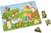 Haba Inlegpuzzel Boomgaard-2