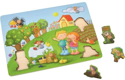 Haba Inlegpuzzel Boomgaard-2