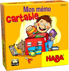Haba Supermini spel Maak je boekentas educatief kaartspel 5+