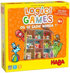 Haba !!! Jeu - Logic! GAMES - Où se cache Wanda? (F = NL 1306806005 - DE 1306806001) (DE/E/F/NL/IT/ES)