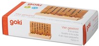 Goki houten spel Vier op een Rij - strategisch familiespel-2