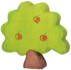 Holztiger houten appelboom speelgoed - educatief speelfiguur
