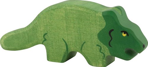 Holztiger houten dinosaurus speelfiguur Protoceratops voor kinderen
