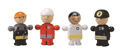 Planet Happy - Merk Plan Toys Plan City mens en dier