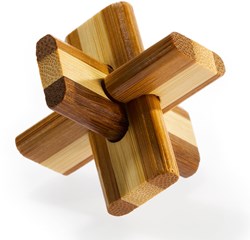 3D Bamboo Breinpuzzel Doublecross **