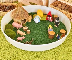 Cosy DEEP SPOT TRAY - GRASS CIRCLE