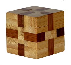 3D Bamboo Breinpuzzel Cube ***