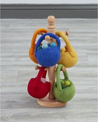 Cosy Felt Bags & Balls ( 5pk )