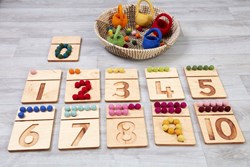 Cosy Felt Ball Numbers Pack (11Pk)