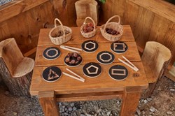 Cosy Geo Shape Outdoor Tracing Set (8Pk)