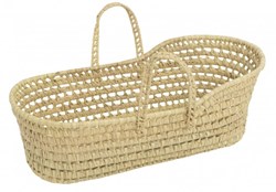 Hollie poppendraagmand mozesmandje 50cm multicolor poppenaccessoire