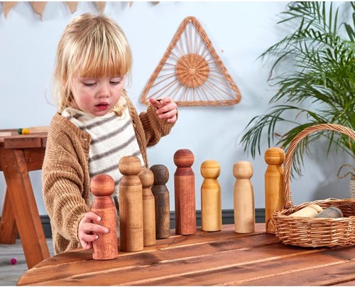 Cosy Giant Outdoor Peg People 10Pk