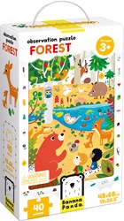 Banana Panda Observation Puzzle Forest 3+ 40 stukjes