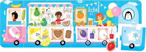 Banana Panda - Maak de Puzzel Passend Foodtruck - 23st.-2