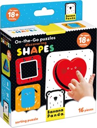 Banana Panda - On-the-Go Puzzel Ontdek Vormen - 16st.