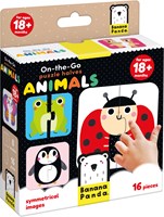 Banana Panda - On-the-Go Puzzel Halve Dieren - 16st.