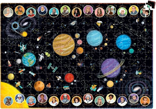 Banana Panda Suuuper Size Puzzle Solar System-2