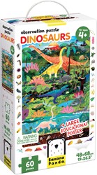 Banana Panda - Zoek en Kijk Puzzel Dinosaurussen - 60st.