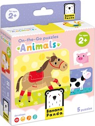 Banana Panda On-the-Go Puzzel dieren 2+