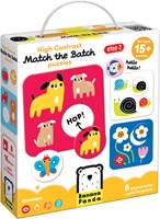 Banana Panda - Hoog Contrast Puzzel Zoek Dezelfde - 8dlg.