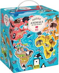 Banana Panda Puzzelliefde dieren over de wereld (60 pcs)
