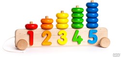 Bajo Stacking board - Piramida na kolach
