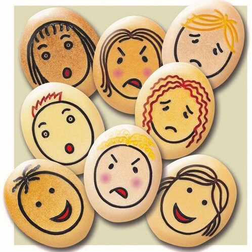 Yellow Door Jumbo Emotion Stones-2