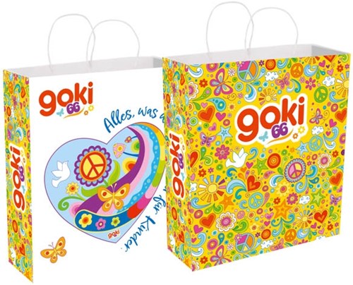 Goki draagtas speelgoedtas multicolor voor kinderen