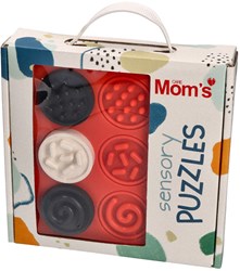 Mom's Care sensorisch speelgoed puzzel zwart-wit cirkels educatief