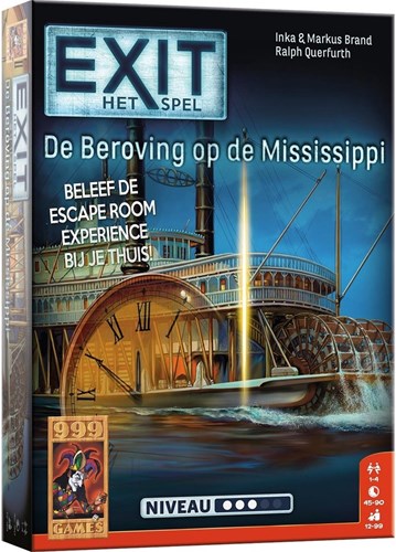 999 Games escape room spel EXIT - De beroving op de Mississippi breinbreker-2