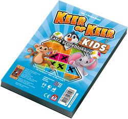 999 Games Scoreblokken Keer op Keer Kids Twee Stuks Dobbelspel