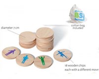 BS Toys Moves - Actief beweegspel voor kinderen en familie - Houten schijven - Spel vanaf 6 jaar-3