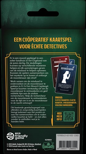 Goliath bordspel - Er is een moord gepleegd! coöperatief detectivespel-2