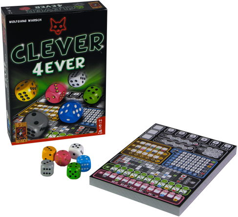 999 Games dobbelspel Clever 4Ever - strategisch familiespel - roll & write-2