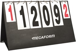 Megaform scorebord tafelspel inklapbaar handmatig score bijhouden